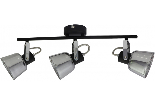 Ceiling Lamp Maya 3xE14 Sockets Black