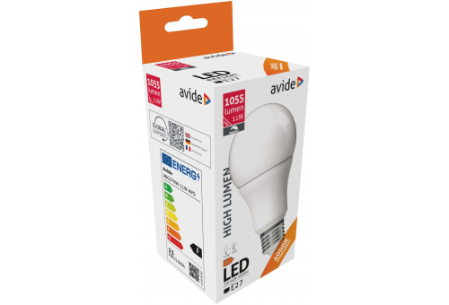 Bec LED Globe A60 11W E27 NW dimabil Avide