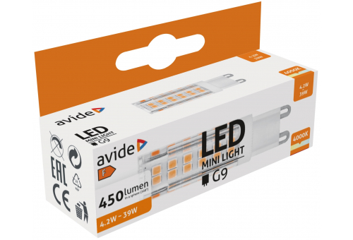 LED 4.2W G9 NW ležiaca