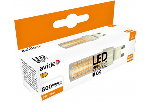 LED 7W G9 NW ležiaca