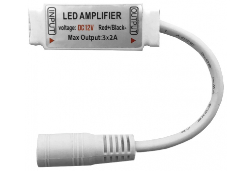 LED pás 12V 72W RGB Mini Zosilňovač signálu