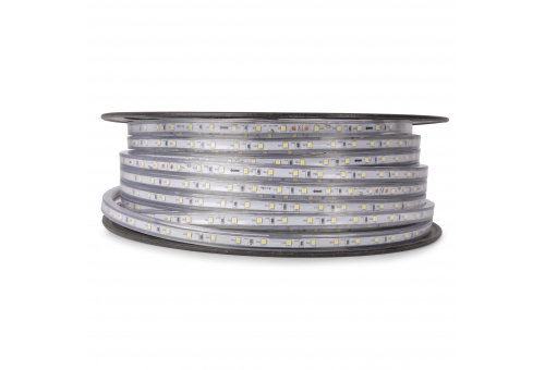 LED Szalag 220V 4.8W 3000K IP67 50m