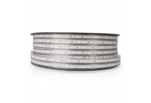 LED Szalag 220V 14.4W 6400K IP67 50m