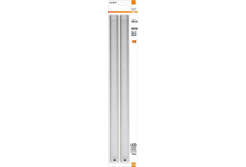LED pás Skriňová lampa 9W SMD2835 4000K IP44 2X60cm + Senzor