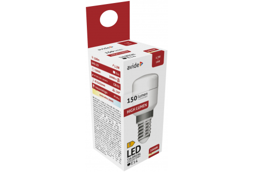 Bec LED capsulă 1.3W T26 WW Avide