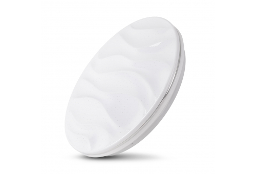 Avide LED Ceiling Lamp Oyster IP44 Selene 24W 380*70mm WW 3000K