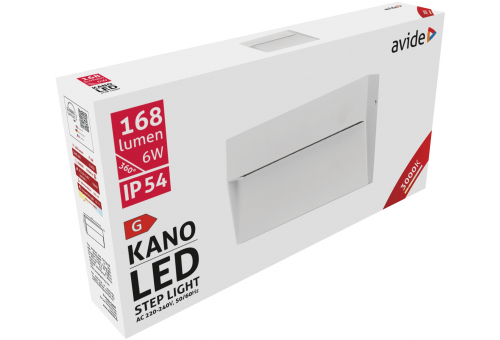 Kültéri lépcső lámpa Kano LED 6W WW IP54 180mm