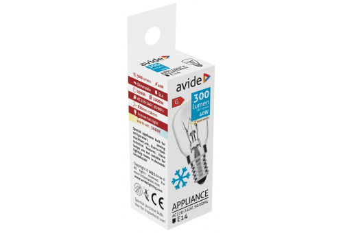 Avide Rough Appliance Bulb Cold 40W E14 WW 3000K