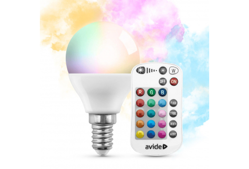 Smart LED Mini Globe 4.9W RGB+W S IR diaľkovým ovládaním